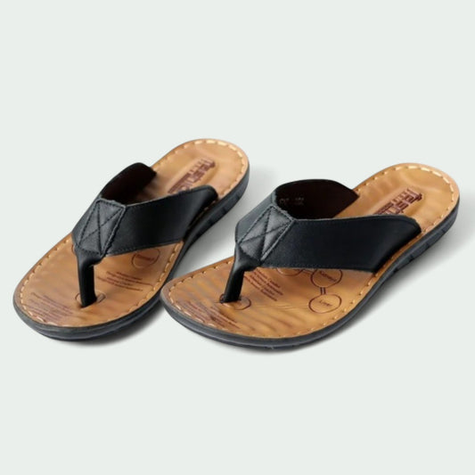 Leather Sandals for Men Anti-Slip Beach Casual