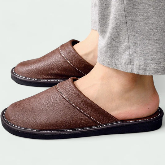 Men's Slip-On Shoes Cushioned Sole Wide Fit